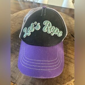 Let’s rope girls YOUTH baseball cap